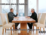 Sofia Lee's elderly husband asks his younger friend to satisfy her in bed 4
