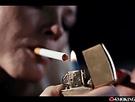 Voluptuous Veronica Leal and other babes inhale cigarette pleasure while having sex 4