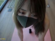 Loner girl likes posing nude and having sex with a guy in her house in the woods 4