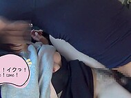 Japanese girl Pikunyan drips with desire having her hairy slit plowed while playing Monster Hunter 5