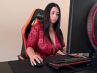 Perverted married slut Miss Squirting pretends to sell her car, but instead fucks the buyer 4