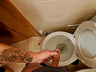 Miss Squirting aids her younger stepbrother in achieving his erection 4