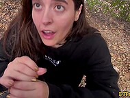 Abbie Maley's affinity for outdoor whoring makes her a coveted brunette slut 11