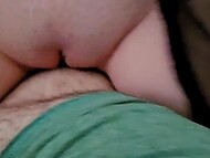 Hot amateur MILF Lexi proves being Dan's ideal big-titty Goth girlfriend after witnessing him masturbating 8