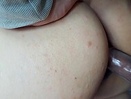 Perverted stepson adores ever-wet pussy of his new BBW stepmom and fucks her all the time 7
