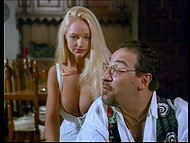 Insatiable Italian torero Rocco Siffredi pounds hot brunette's asshole like hell 7