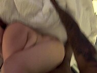 White fatty Jane Dro sneaks around, betraying her married vows, and finds a BBC to fuck 10