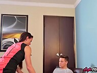 Cock-hungry cougar Sofie Marie seduces her hot stepson into perverse pleasure 5