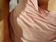 Boyadventure can't get enough of Jenny Pink's footjob and demands a fast finale with a mouth full of cum 4