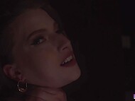 Famous pornstar Octavia Red keeps pleasuring her male partner with her mouth even behind the camera's eye 5