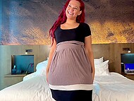 CastingCurvy delivers a big-assed Latina reaching climax three times throughout her audition 5