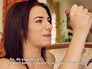 Experienced man Thomas Stone beds teen babe Jacquiline and helps her lose virginity 8