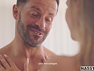 Pampered Puerto Rican princesses with ample butt and buxom having her first time porn shoot 4