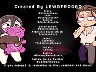 LewdFroggo's Pillow Princess porn of the big-tittied wench taking immense dick into her slit 11