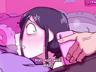 LewdFroggo's Pillow Princess porn of the big-tittied wench taking immense dick into her slit 6