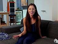 Cameron Canela speedily reaches orgasm when rubbing and dildoing her pussy 5