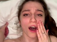 Insatiable amateur tart Very Sexy Dasha gushes orgasmically during hardcore fucking 7