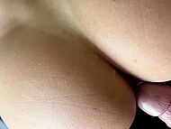 Horny brother Kris Baumer helps his little Latina stepsister with glasses try sex 11