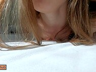 Застенчивая соседка ласкает эрегированный член Терри Орла, зажигая жаркий секс в позе догги-стайл 10