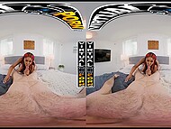 Jordyn Falls, untamed black siren, plays virtual game of lust with a lucky guy 6