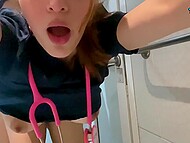 Slutty Argentinian doctor Milipilisex420 copulating in the hospital restrooms 8