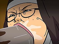 Animated Lebanese chick, a big-assed nun, and a slutty schoolteacher are all get fucked by BBCs 6