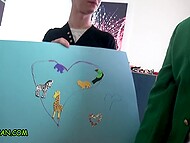 Buxom pornstar Aletta Ocean gets pounded with her fan's big dick in a steamy Porno Dan's video 4