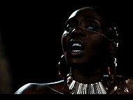 Alien-imposed pornstars Jia Lissa, Rae Lil Black, Josephine Jackson, and Zaawaadi lose control and get down lesbian 7