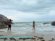 A beach babe shows off her sculpted physique for Robbie OZ to enjoy 8