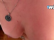 Hot compilation of buxom Latina Gatitaveve fucking her lucky fans at home 7