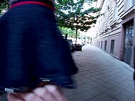 Dollscult's Delight: Home from class, we have nothing against fucking some stranger in the park 4