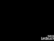 Stunning babes Amia Miley, Abby Cross, Kimberly Kendall, and Abby Lee Brazil in a filthy police story filled with much sex 9