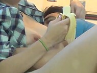 Perverted boyfriend of amateur chick Wolfradish sleeps well only after a full nursing session 6