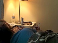 Perverted boyfriend of amateur chick Wolfradish sleeps well only after a full nursing session 9