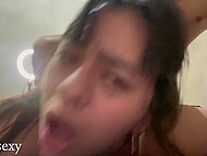 Almasexy69's lucky boyfriend likes that she is a really insatiable whore in bed 10