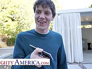 Slutty MILF Emily Addison has a desire to be seen and fucked by her perverted neighbor Rion King  4