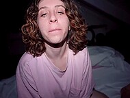 Girls who want to be good always accept cum in mouth without hesitation just like Little Arden does 11