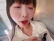 BabyYurin's body soaks through, revealing a scandalous pervert in anime form 4