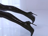 Lesbian lovers Amanda Monroe and Maria Pie in their world of lingerie, latex, and fishnets 6