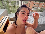 Step-siblings Iris Rodriguez and Danner Mendez sneaked off for a forbidden tryst, as their parents left them alone 10