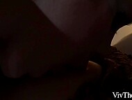 A breathtaking mermaid emerges and embraces another woman when making love to her 9