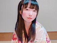 BabyYurin indulges in sweet delights when having her Asian pussy drilled with a toy 7