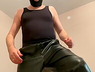 Hotwife Vika's wild desires unfolded as she pleasured herself while guests sat unaware in another room 7