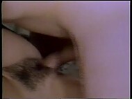 The king of vintage XXX John Holmes shoves his dick into blonde's hairy pussy  6