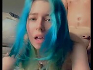 BoneTheGhost indulges in several lesbian threeways in her home porn compilation 5