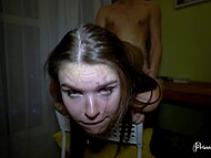 Princess Alice is having her tight asshole set on fire by the insatiable lover 7