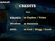 Cartoon hotties rush to have a mysterious bang with different monsters  10