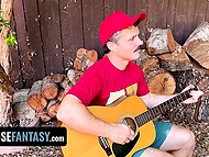 Gracie Gates, Clarke Kent, Robby Echo, and Elias Cash turn a camping trip to a wild outdoor foursome 6