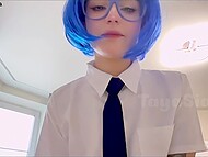 Russian cosplay chick TAYA SIA gives her BF an opportunity to fuck Mila from the game 4
