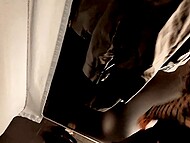 She accepts explosive desires of her BF and lets him fuck her in the fitting room 11